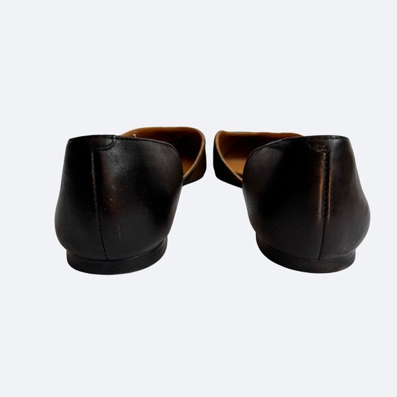 Banana Republic Womens D'Orsay Flats Sz 7 Camo Calf Hair Pointed Toe - Picture 7 of 8